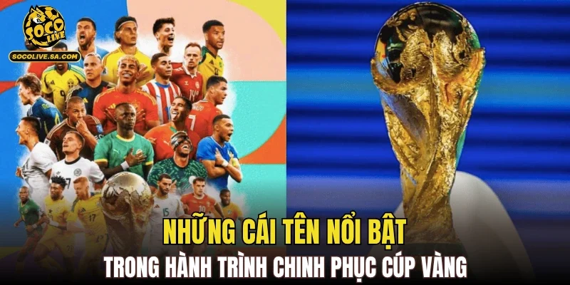 Những cái tên nổi bật trong hành trình chinh phục cúp vàng