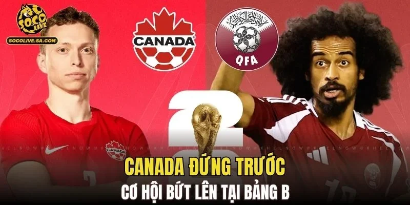 Canada đứng trước cơ hội bứt lên tại bảng B