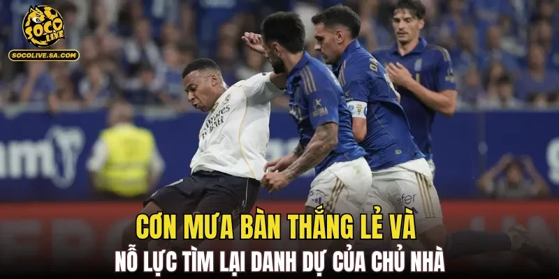 Cơn mưa bàn thắng lẻ và nỗ lực tìm lại danh dự của chủ nhà