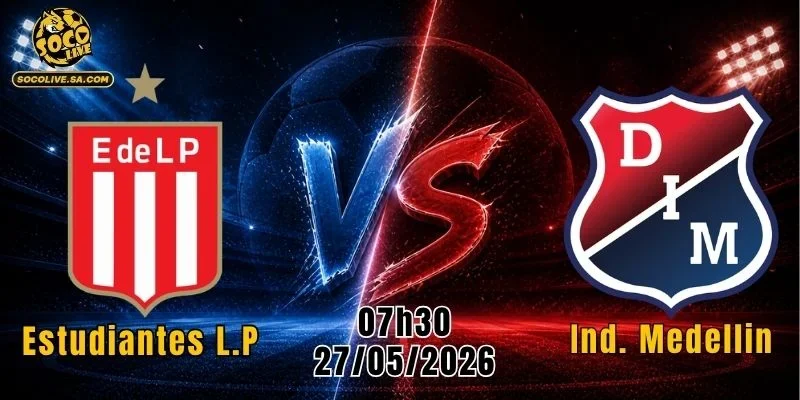 Estudiantes L.P Vs Ind. Medellin