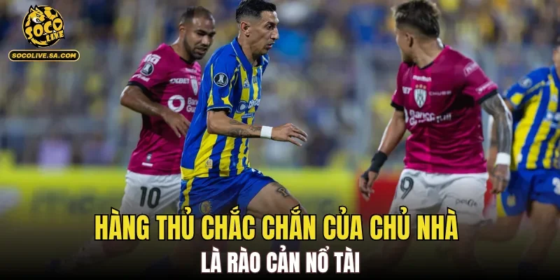 Hàng thủ chắc chắn của chủ nhà là rào cản nổ Tài