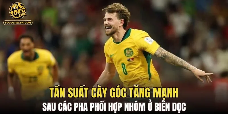 Tần suất cày góc tăng mạnh sau các pha phối hợp nhóm ở biên dọc