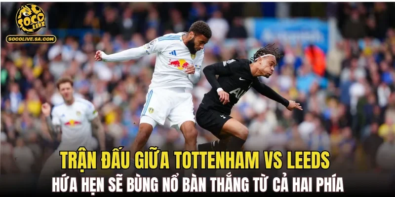 Trận đấu giữa Tottenham vs Leeds hứa hẹn sẽ bùng nổ bàn thắng từ cả hai phía