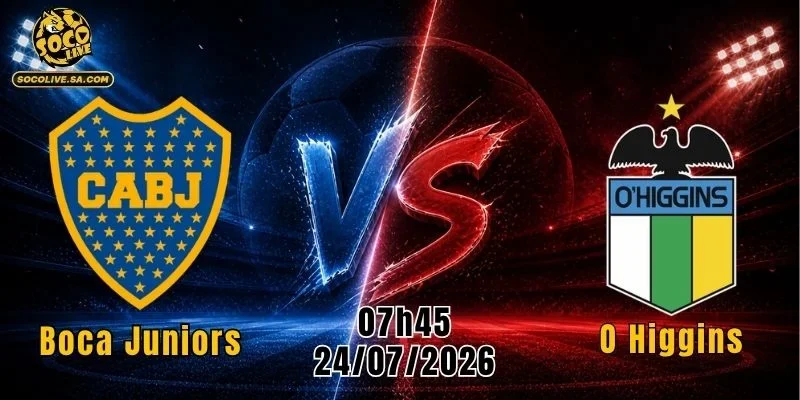 Boca Juniors vs O Higgins