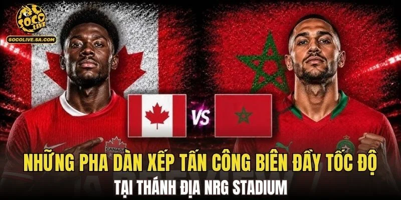 Những pha dàn xếp tấn công biên đầy tốc độ tại thánh địa NRG Stadium