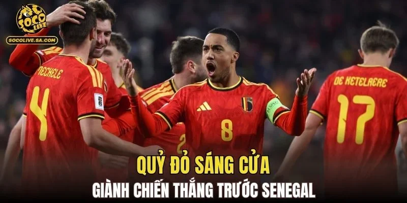 Quỷ đỏ sáng cửa giành chiến thắng trước Senegal