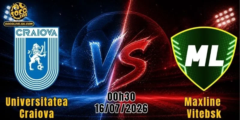 Universitatea Craiova vs Maxline Vitebsk